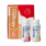 Nualtra Altraplen Protein starter pack box with two bottles (strawberry and vanilla) against a red and orange graphic